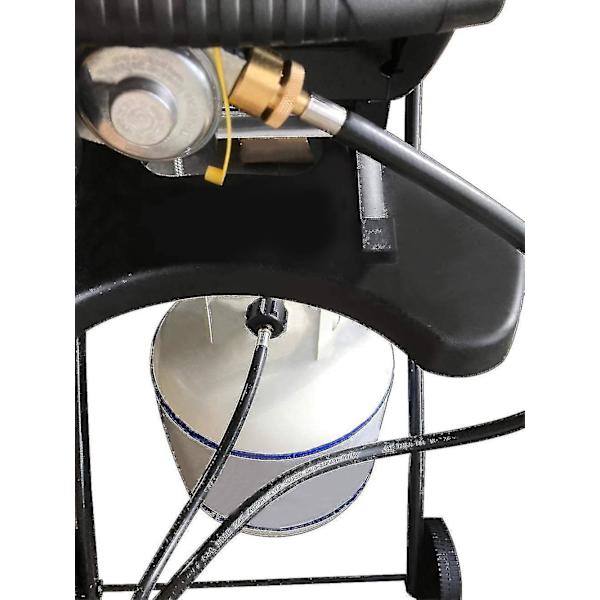 Propan Slangadapter, Ansluter 1lb BBQ till 20lb Gastankar, För Bärbar Grill, Buddy Heater