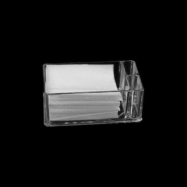 Gjennomsiktig akryl Cocktail Serviettholder Tissue Box