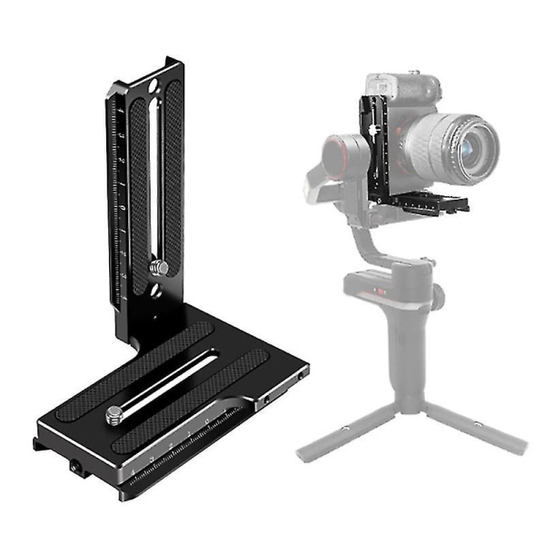 SLR-kamera pystysuora pikakiinnityslevy Yleistä Zhiyun Weebill S Crane2/3 Stabilisator Tripod Gim