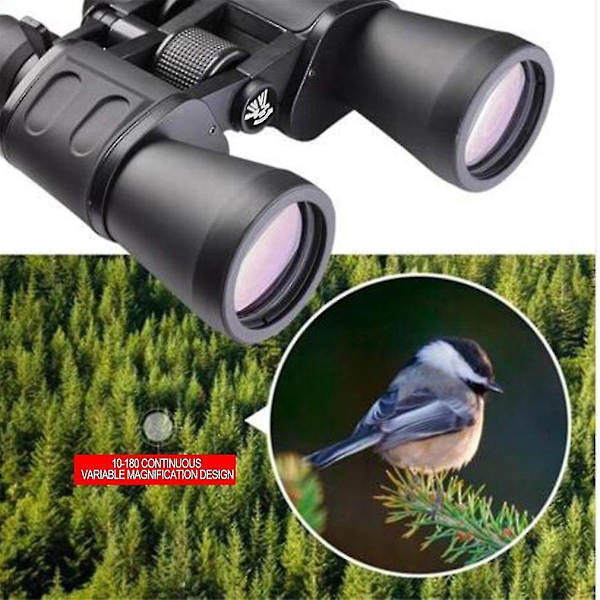 10x-180x100 Vandtætte Zoom Kikkert med Nattesyn
