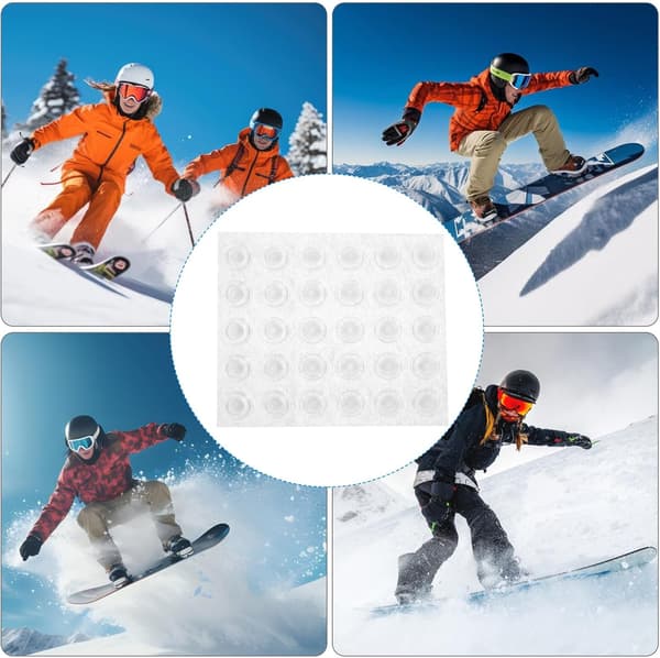 30 st Ski Slip Mat Pack Halkfri Snowboard Step Pad för utomhussport Extra greppkuddar