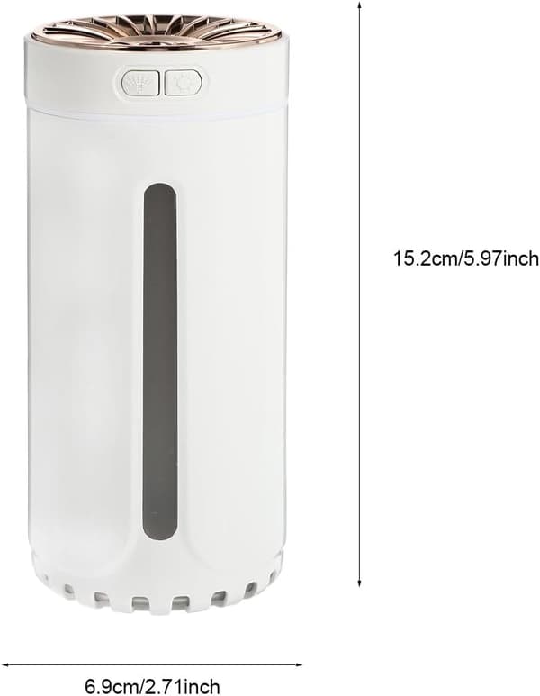 300 ml aromaterapi luftfugter bærbar USB kreativ aroma diffuser