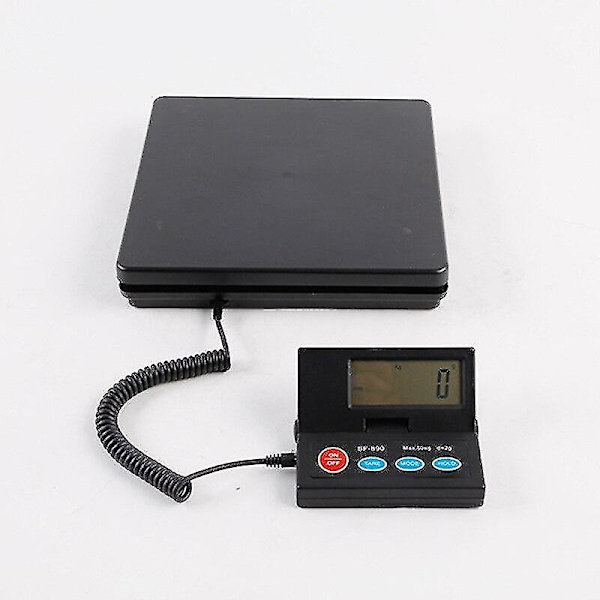 50kg/2g Högprecisions Postpaketvåg Digital Plattform Bänk
