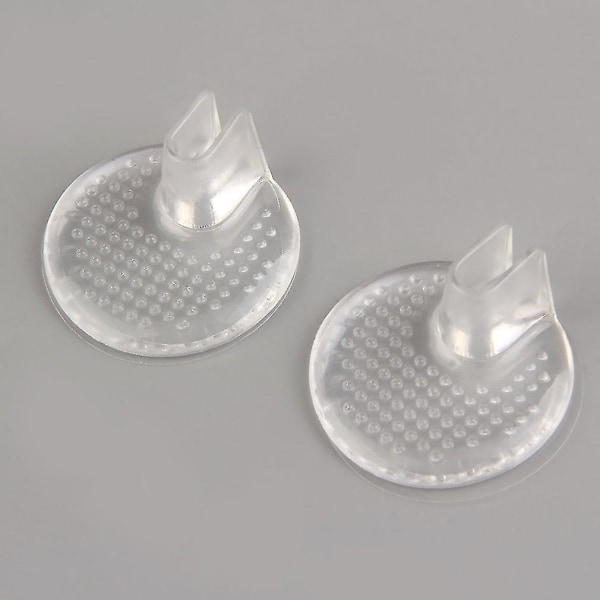 Unisex silikone gel puder med høj hæl flip flop indlægssåler