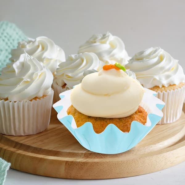 100 stk. Muffinsforme Muffinspapirforme Runde Papirbagekopper