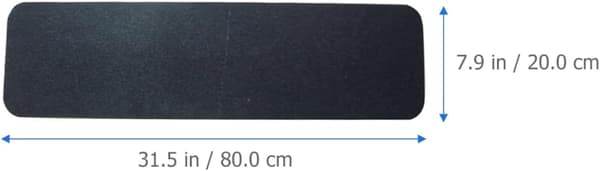 5 stk. skridsikkert sandpapir til skateboard griptape Skateboard griptape Longboard til dæk