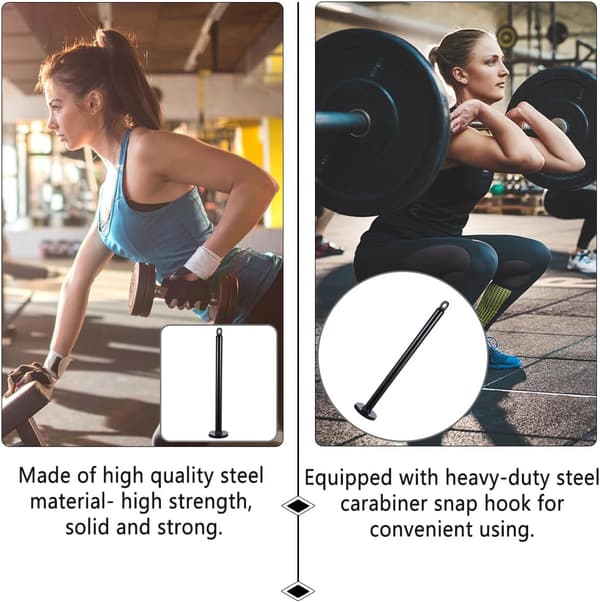 Viktskivstångshållare för gym och styrketräning