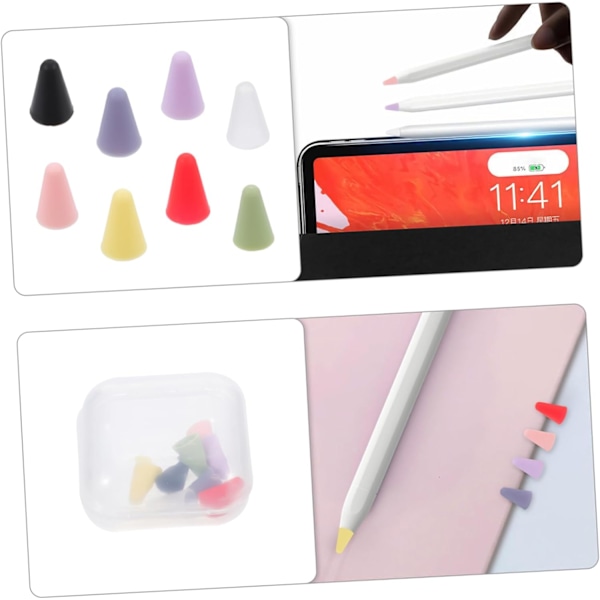 24 kpl Stylus-kotelo Stylus-suojus Stylus-kynän korkki Stylus-kynäteline