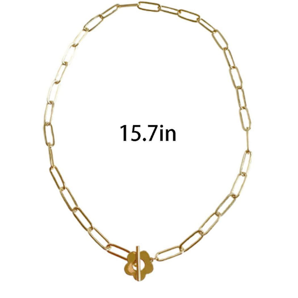 Choker-kaulakoru, klipsikaulakoru, kaulaketju naisille ja teini-ikäisille
