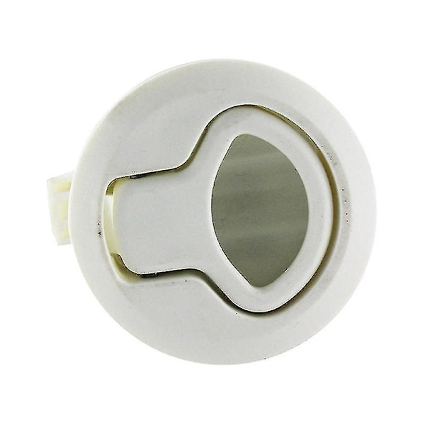 Låsande Flush Pull Slam Latch Lucka Lås Båtlåss White