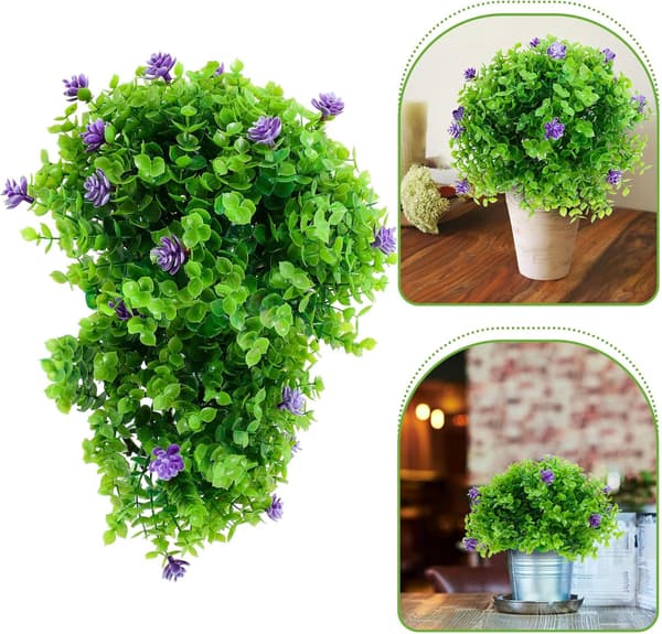 Kunstig installation og arrangementer til bryllup Ubesværet Topiary Grøn PVC