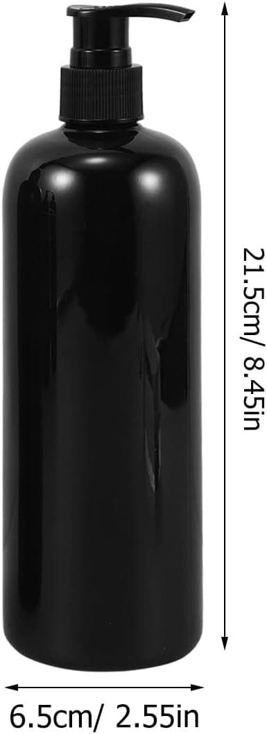 4st 500ml Presspumpflaskor Påfyllningsbara Bärbara PET-underförpackningsflaskor Lätta Resetillbehör