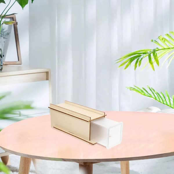 DIY Blomstervaseformsett med rektangulær silikonform og stativ for tørkede blomster og planteholder