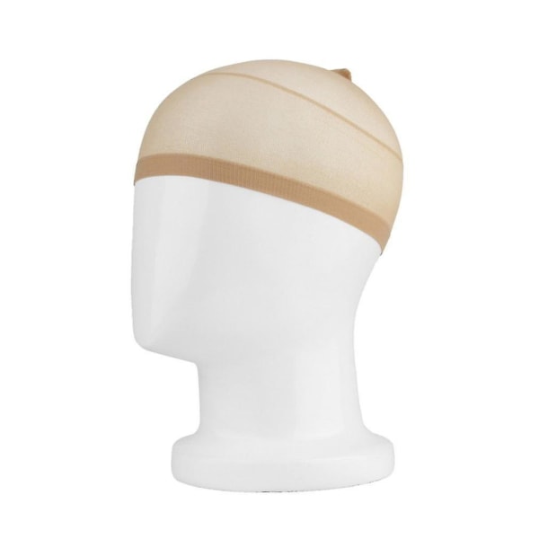 2 stk Unisex Strømpehette Parykk Liner Cap Snood Nylon Stretch Mesh