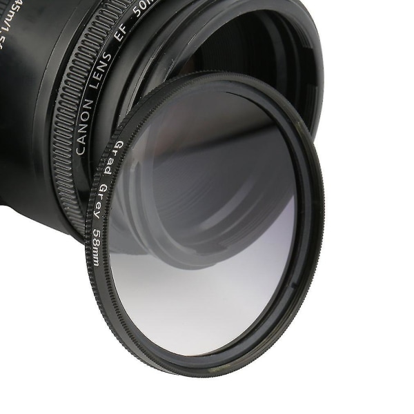 Universal 58mm Filter Circo Spegelobjektiv Gradient UV