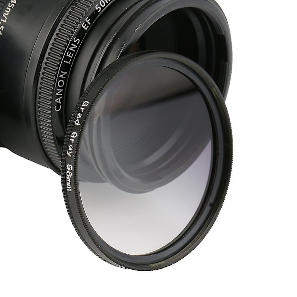 Universal 58mm Filter Circo Spejl Linse Gradient UV