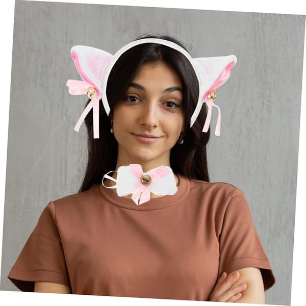 Katteklohandsker til katte-rollespilskostume Sløjfe til Cosplay-fest