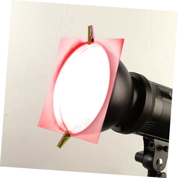 5 Pakke Lysdempende Ark Korreksjonsfiltre Transparensfilm