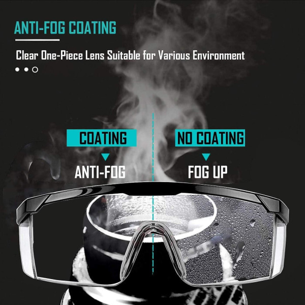 3 Anti-dug og UV beskyttelsesbriller Briller og anti-ridse