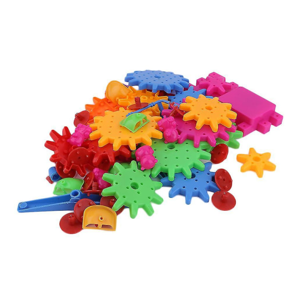 81 osaa Sähköinen Magic Gears -palikat 3D