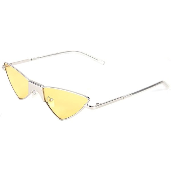 Pienet kissansilmäaurinkolasit naisille Punk Party Metal Rock Candy Color Glasses B2721