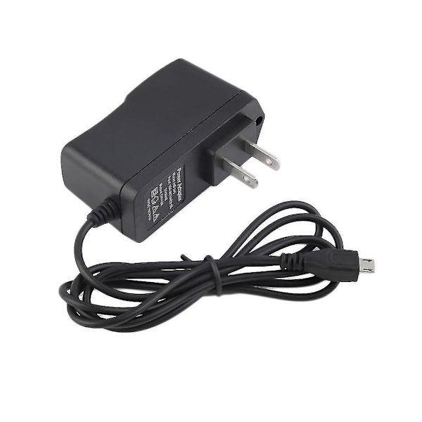 Sort 5V 2A Micro USB Oplader Adapter til Raspberry Pi B+ B