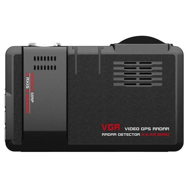2 in 1 -auto DVR-kamera videonauhuri tutka-lasernopeusmittari