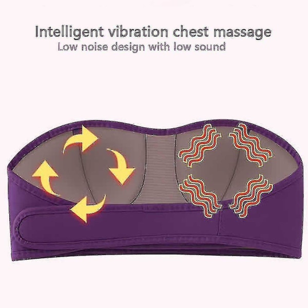 Caraele Electric Chest Enlarge Massager Breast Enhancer Booster Heating Breast Stimulator