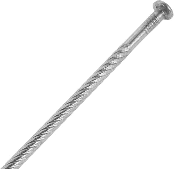 25 stk kraftige landskapsplugger i rustfritt stål, spiralformede metallplugger
