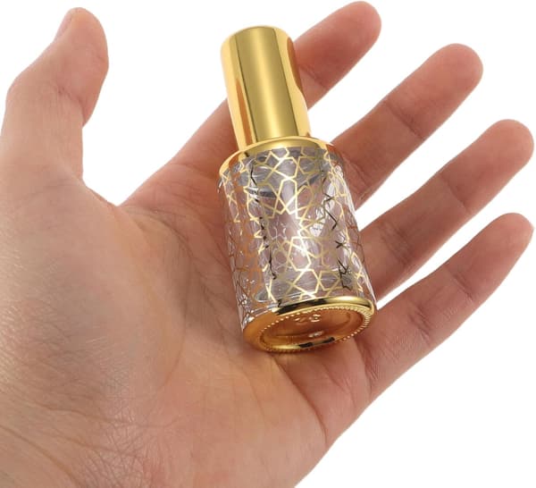 4 st påfyllningsbara parfymflaskor i glas Tom sprayflaska för reseparfymbehållare