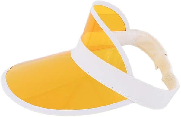 Solhatte i Plastik med Flere Farver og UV-Beskyttelse