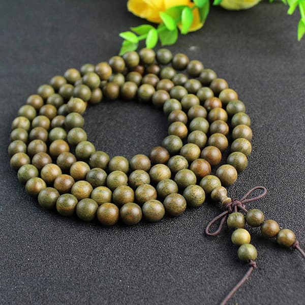 108 Pärlor Armband Mala Buddha Bönpärlor