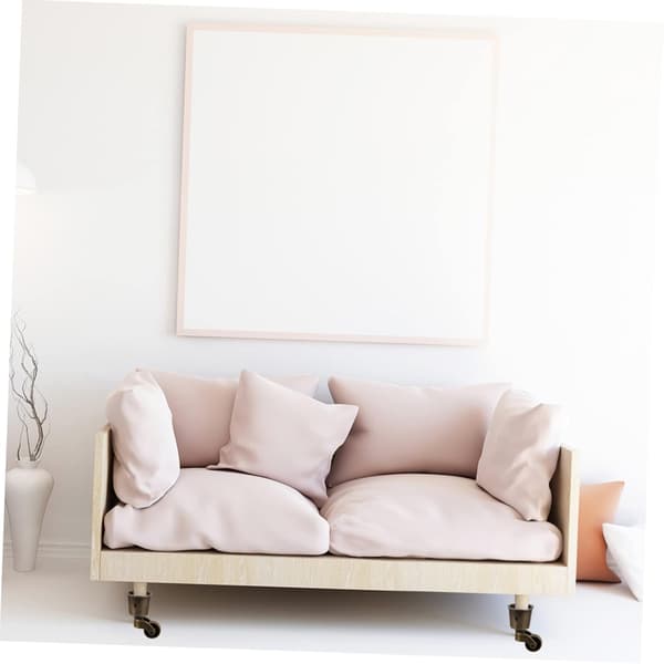 2 stk. antikk bronse møbelsofa hjul kraftige svinghjul sinklegering sofa ruller for stoler og bord