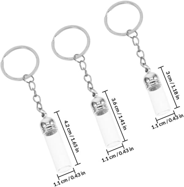6 st glasflaskor små parfymflaskor glas med unik design minimalistisk look elegant hantverk