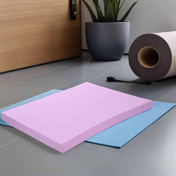 Yogaknäskydd för träning 40x33x2,5 cm Vadderad knämatta