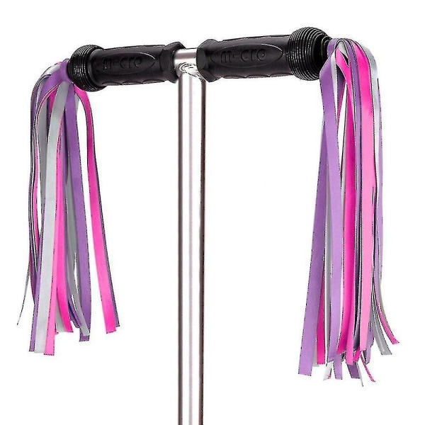 Sateenkaaripyörän nauhapyöräohjaustangolle 30cm polyesteri