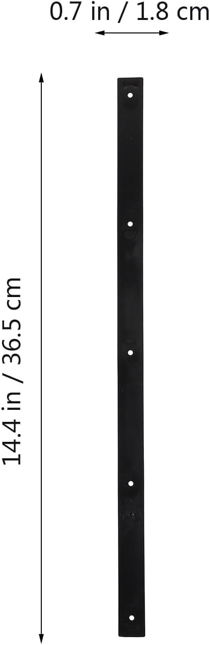 2 stk Skateboard Kollisjonslist Solid Longboard Rail Profesjonell Rib Bone Rail Slitesterk