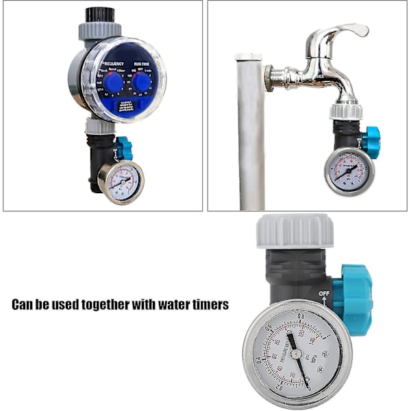 Vattentryckregulator, Tryckreducerande Vattentrycksventil, För Växthus Utomhus Hemträdgård