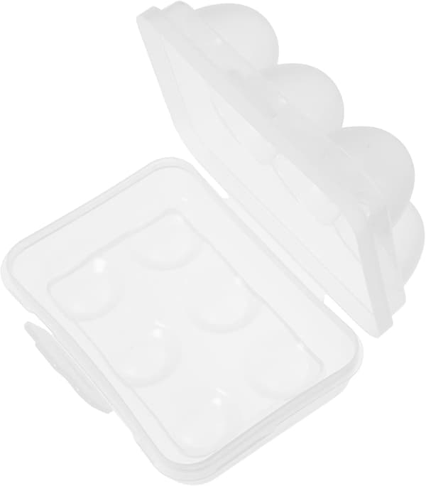 Bærbar camping eggholder eggorganisator flat PP-plastdesign med bevaring av friskhet