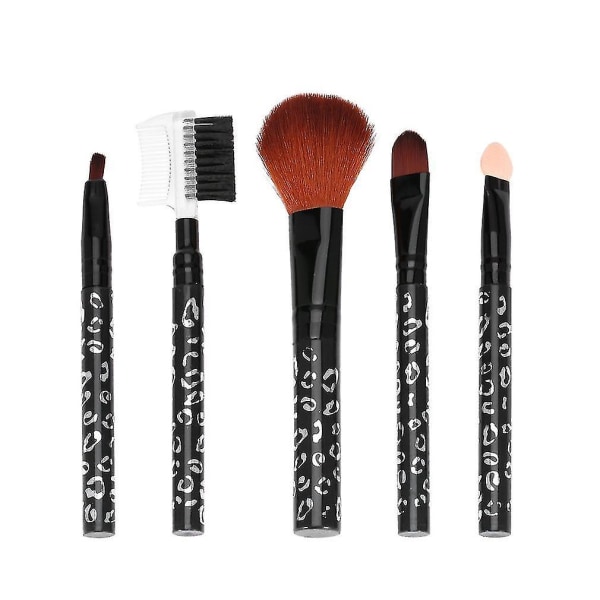 5 Stk Sæt Professionel Kosmetisk Makeup Brush Foundation