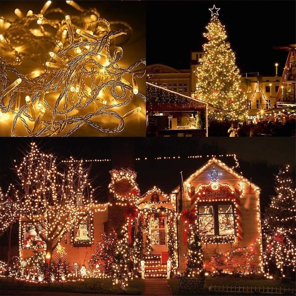 100m 800 LED-lysstreng Julelys Fargeendring
