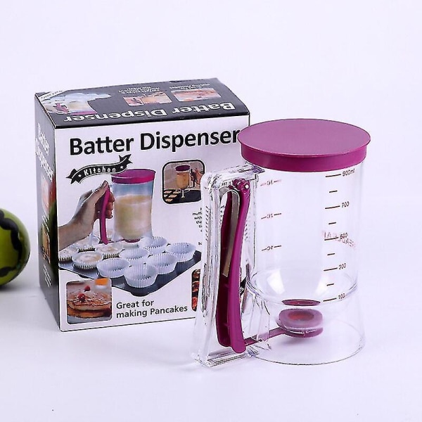 Bakverktyg Kakdeg Dispenser Cupcake Tratt