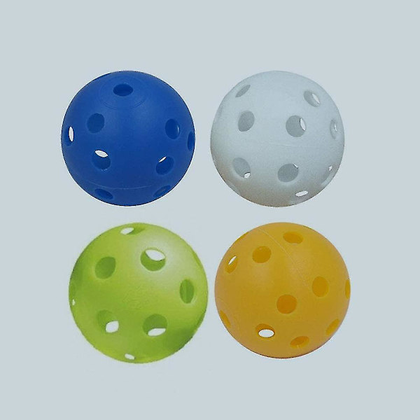 50 stk Plastgolfballer Luftstrøm Hule Treningsballer