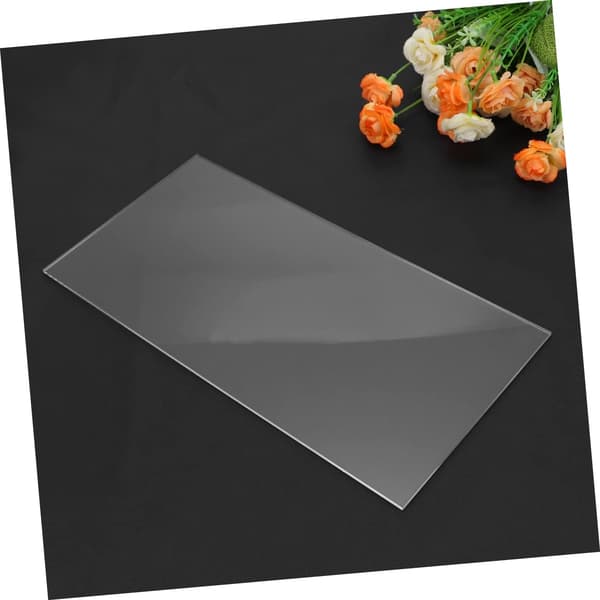 Akrylplade 15x30cm Plastikpanel til DIY-håndværk, udskiftning af billedramme