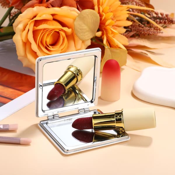 3 stk. foldbart makeupspejl Mini kosmetisk spejl til piger Beskyttelsescover