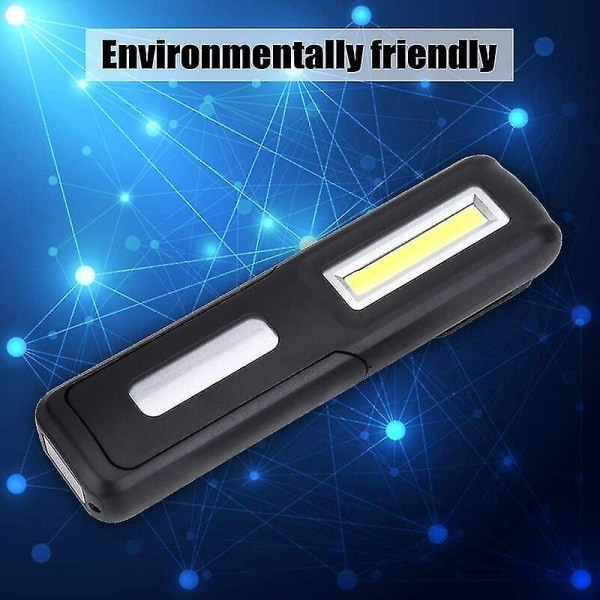 COB LED arbeidslys USB oppladbar COB arbeidslys Multifunksjons lommelykt