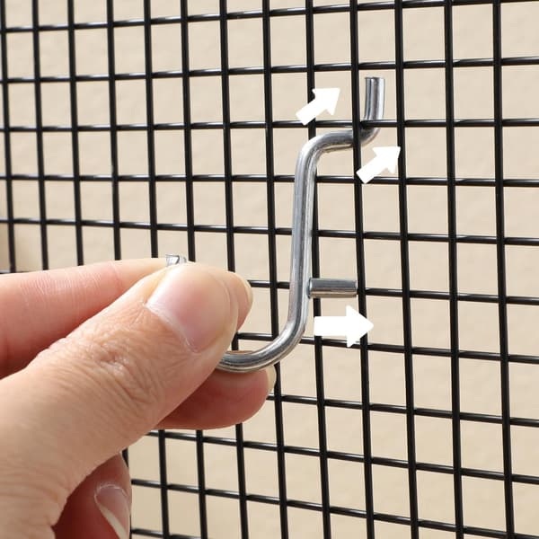 20 st pegboardkrokar, pegboardtillbehör, pegboardorganisatorkit, pegboardklämmor