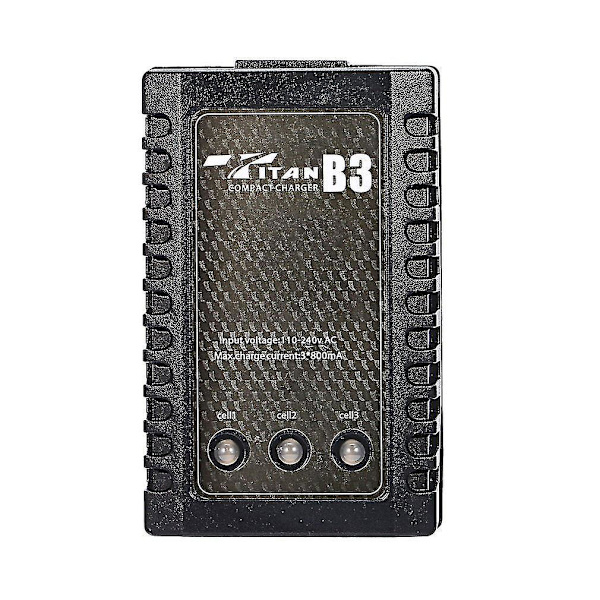 7.4V 11.1V Li-polymer Batterilader 2S 3S til RC Lipo AEG