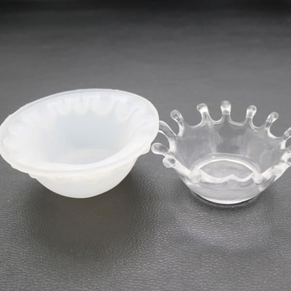 DIY Silikonform för Harts – Mini Vattendroppe Epoxiform för Heminredning Vit