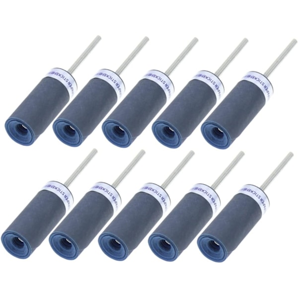 Sandpappersstavar Smyckespoleringsverktyg 10 st Sandpapper Polerad Slipstav 320 Korn för Elektriska Slipmaskiner